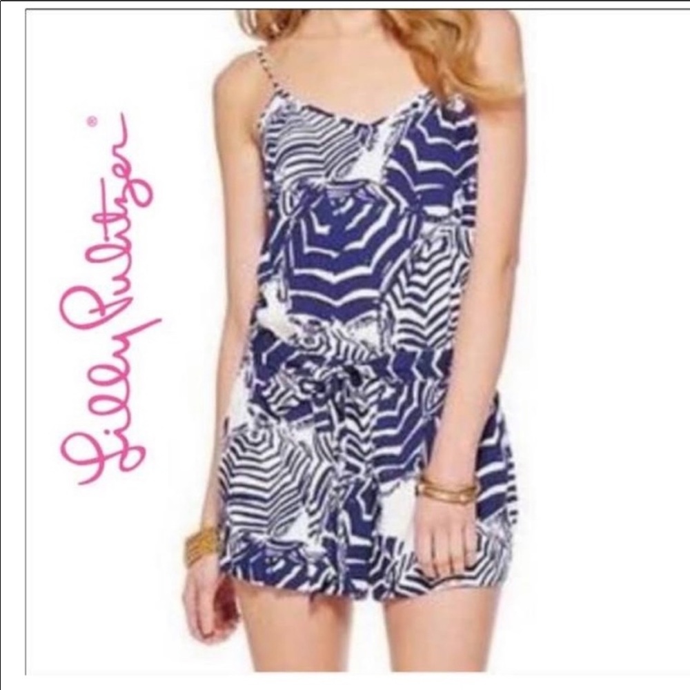 Lily Romper W/ Belt